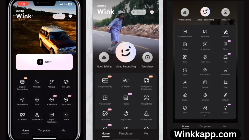 Advance Features-of-Wink-Mod-APK